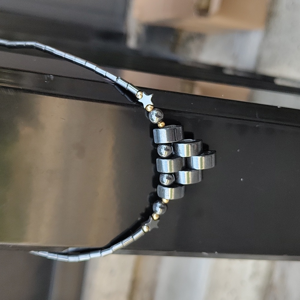 Hematite necklace